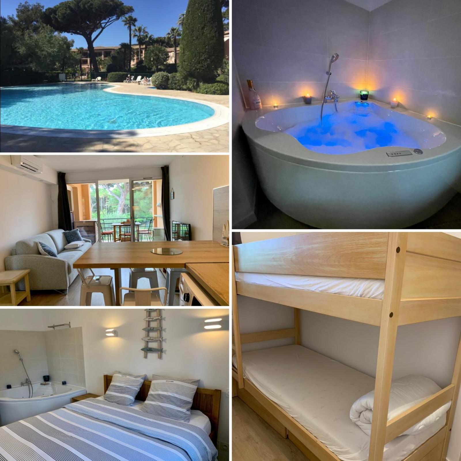 Appart hôtel La Badine Clim Balneo Piscine